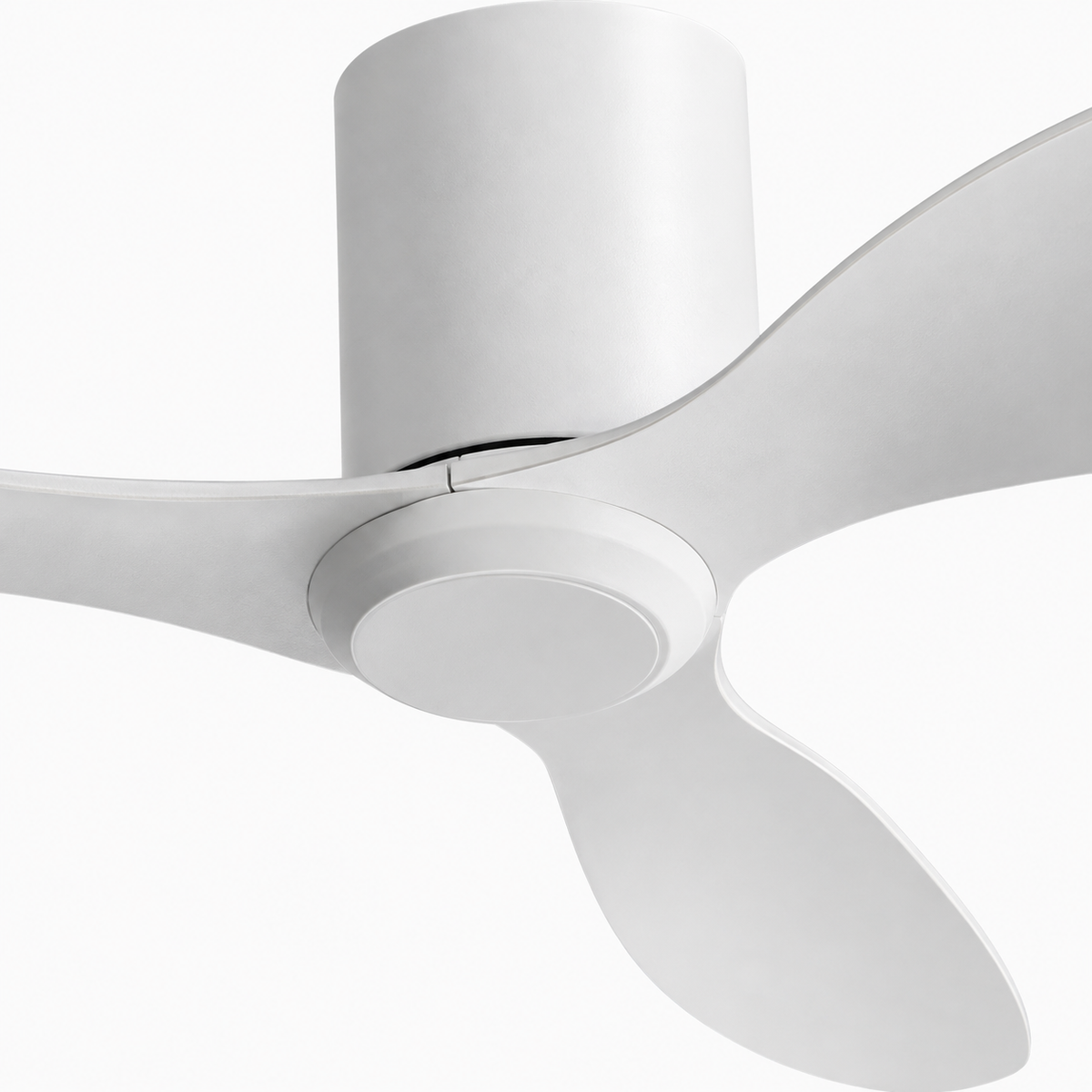 25/42/52Inch Ultra-Thin DC Ceiling Fan with Remote - 6-Speed Silent 3 Blades, Ideal for Low Ceilings & Minim Spaces Energy - Close up 1
