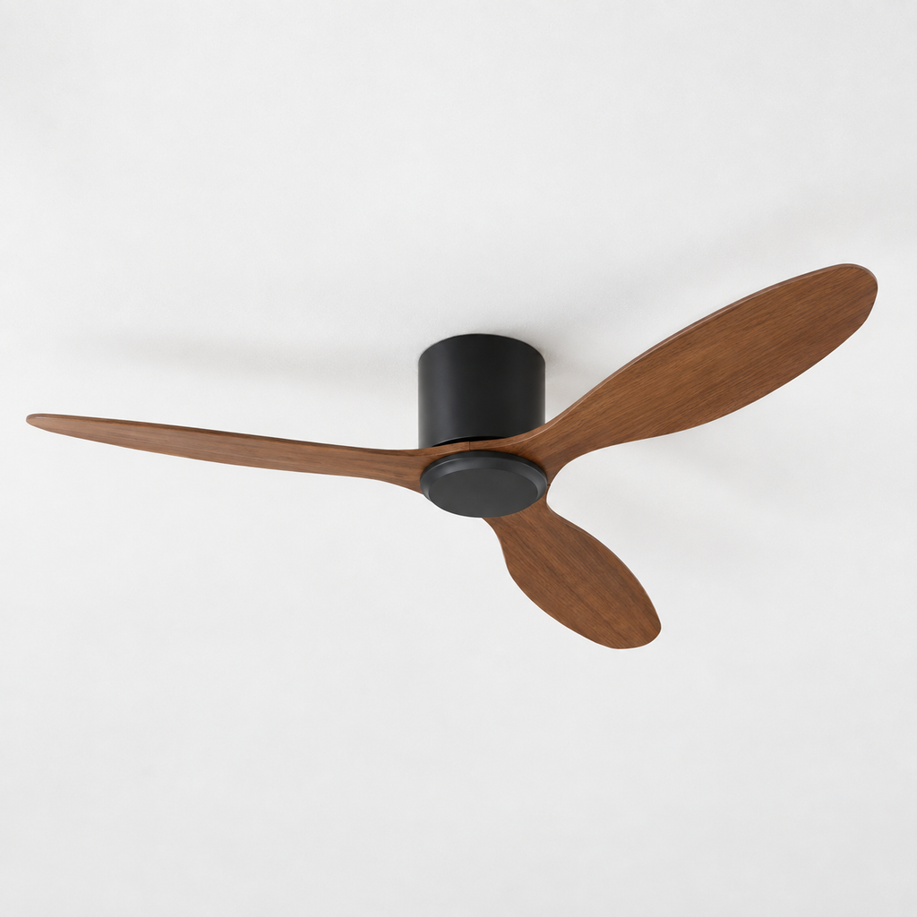 25/42/52Inch Ultra-Thin DC Ceiling Fan with Remote - 6-Speed Silent 3 Blades, Ideal for Low Ceilings & Minim Spaces Energy - Packshot