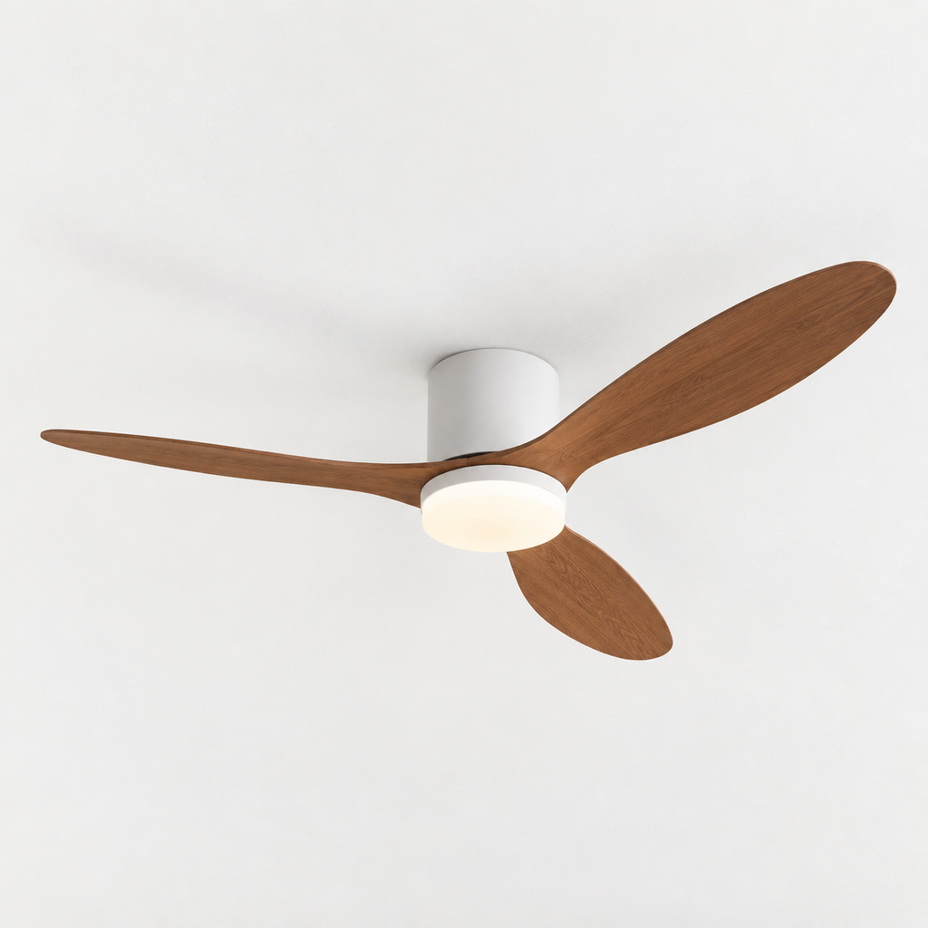25/42/52Inch Ultra-Thin DC Ceiling Fan with Remote - 6-Speed Silent 3 Blades, Ideal for Low Ceilings & Minim Spaces Energy - Packshot