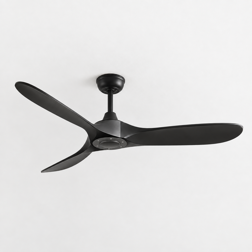 36/42/52/60 Inch Ceiling Fan Industrial Vintage ABS Ventilator No Light Remote Control Decorative Blower Retro Large Fans - Packshot