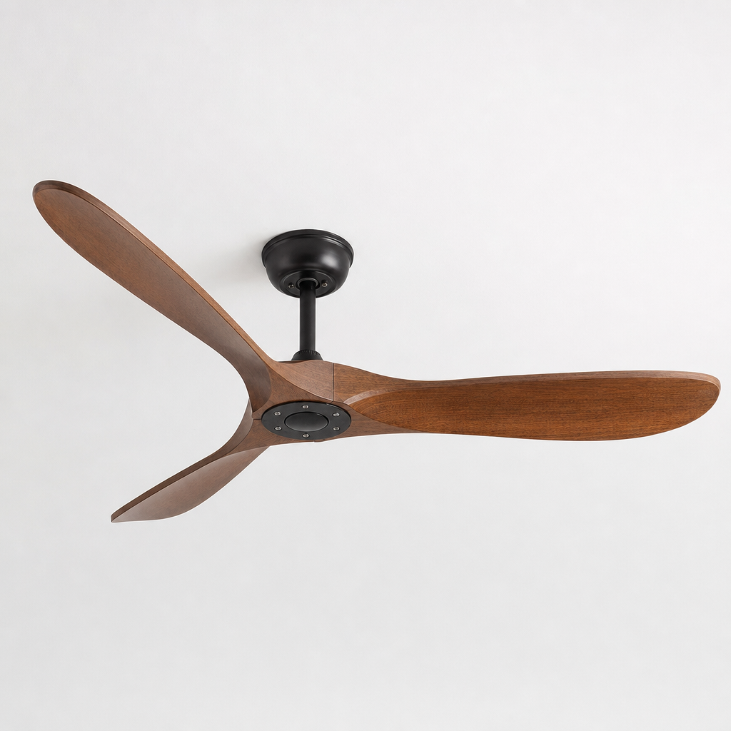 36/42/52/60 Inch Ceiling Fan Industrial Vintage ABS Ventilator No Light Remote Control Decorative Blower Retro Large Fans - Packshot