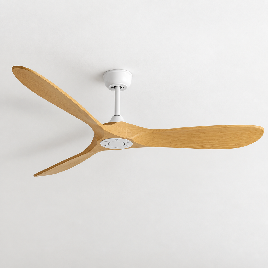 36/42/52/60 Inch Ceiling Fan Industrial Vintage ABS Ventilator No Light Remote Control Decorative Blower Retro Large Fans - Packshot