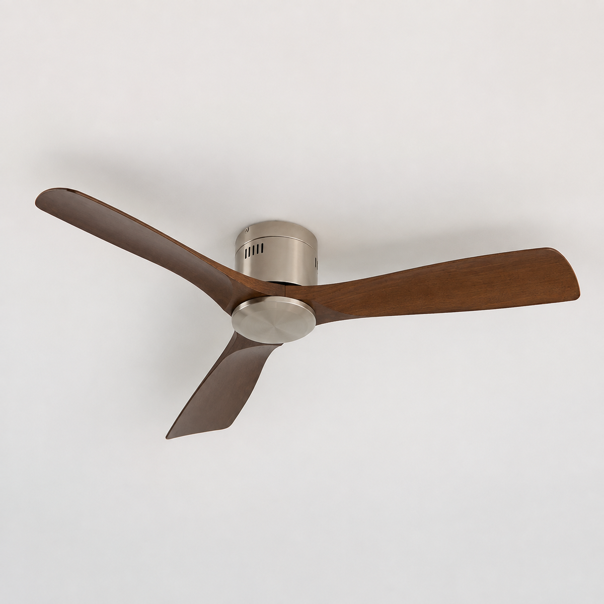 36/42/52 Inch Ultra-Thin DC Motor Ceiling Fan with Light and Remote - 6-Speed Silent Deal NO Light for Low Ceilings for Bedroom - Packshot