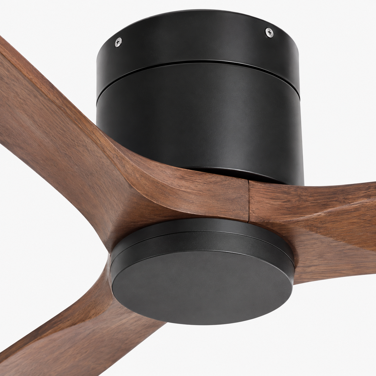 38/52/56 inch Low Floor DC Motor Ceiling Fan with Remote Control 3 Blades Quiet for Living Room Bedroom Coffee Shop Hotel Office - Close up 1
