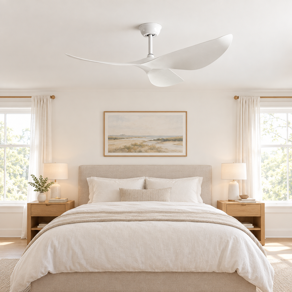 38/52 Inch Ceiling Fan Living Room Restaurant Americans Modern Office Without Light DC Remote Control Electric Fan 110V 220V - Chambre