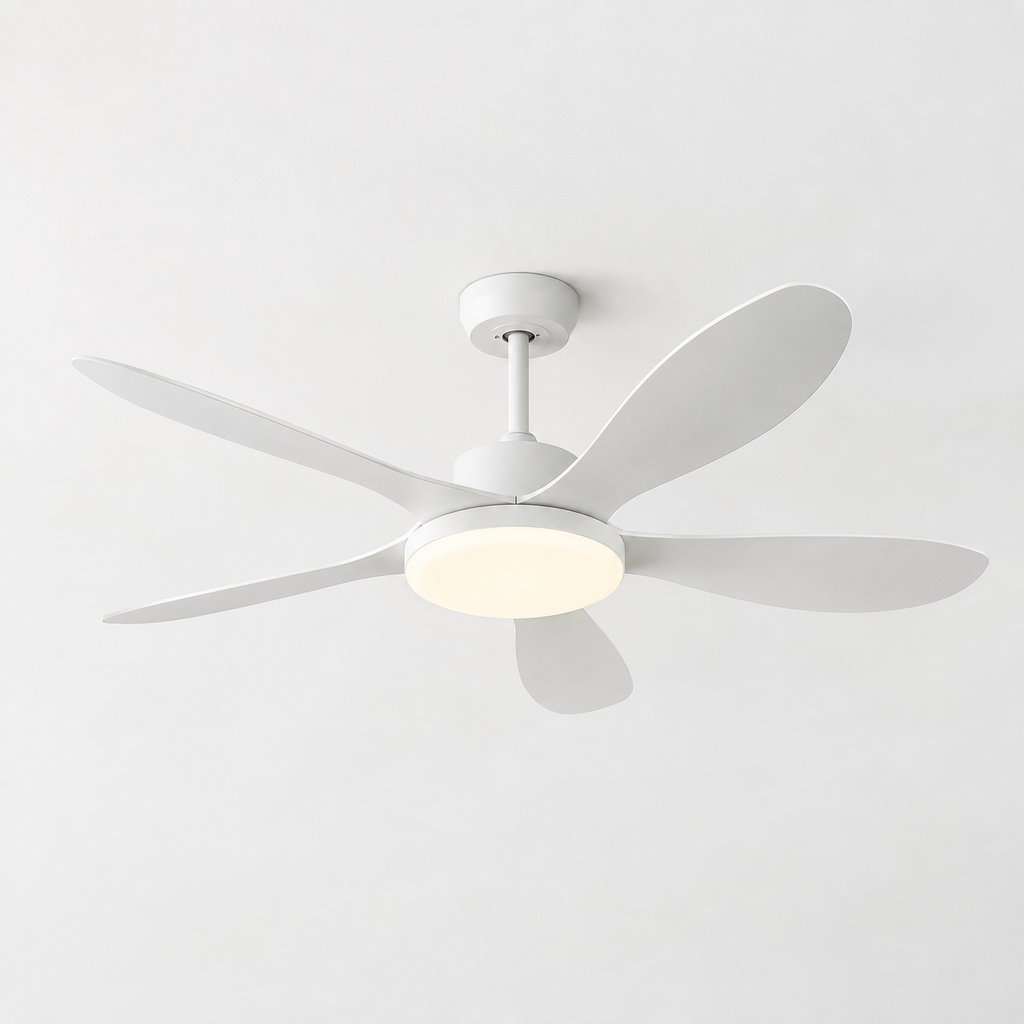 40/46/56inch 5 Blade DC Motor Ceiling Fan with Light and Remote Control for Living Room/Bed Room/Office/Coffee - Packshot