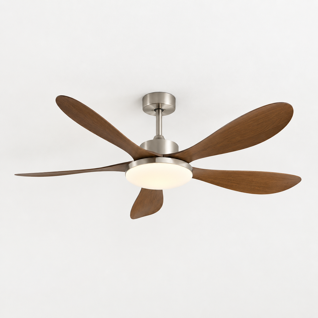 40/46/56inch 5 Blade DC Motor Ceiling Fan with Light and Remote Control for Living Room/Bed Room/Office/Coffee - Packshot