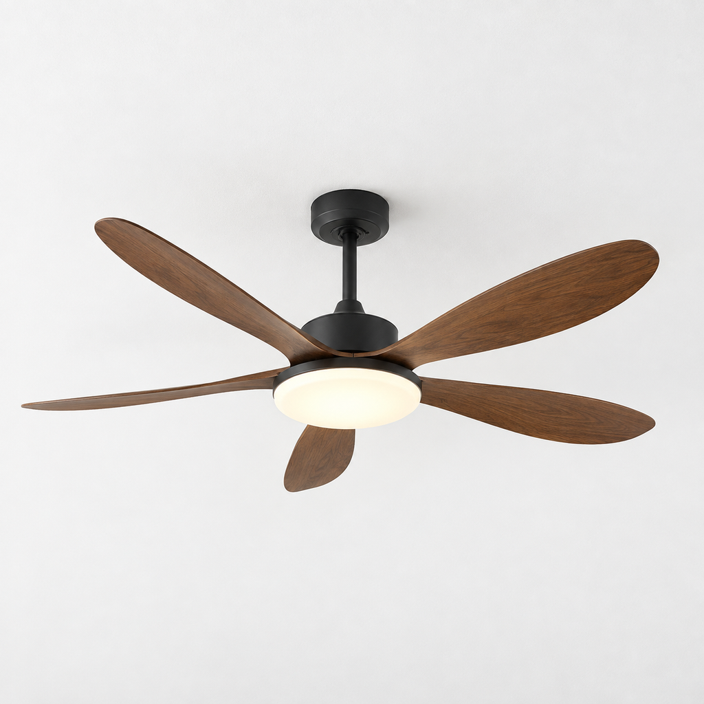 40/46/56inch 5 Blade DC Motor Ceiling Fan with Light and Remote Control for Living Room/Bed Room/Office/Coffee - Packshot