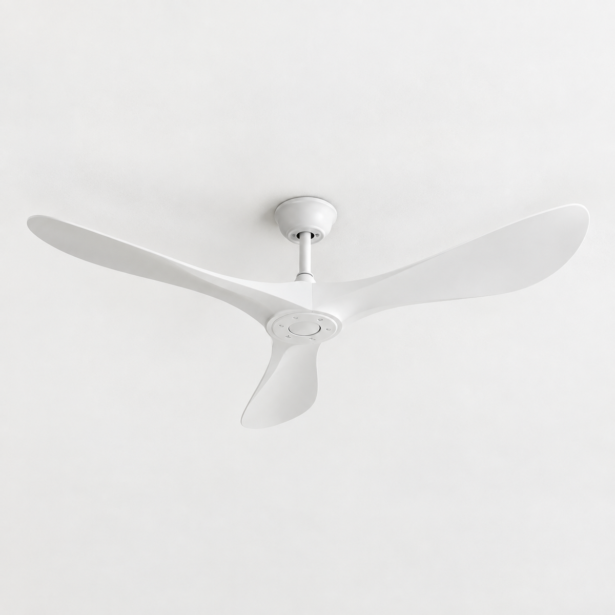 42/52/60Inch Strong Blade DC Motor Ceiling Fan with Light and Remote - 6-Speed Silent Deal NO Light for Low Ceilings for Bedroom - Packshot