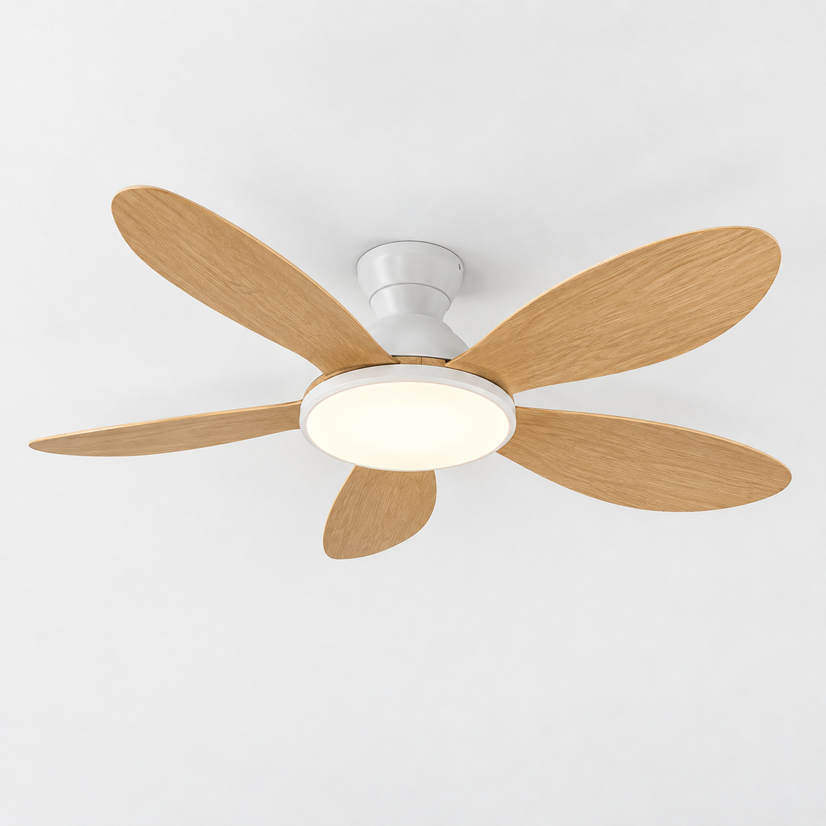 42/52inch Modern LED 60W Low Floor DC Motor 35W Ceiling Fans With Remote Control Simple Ceiling Fan With Light Home Fan 220V - Packshot