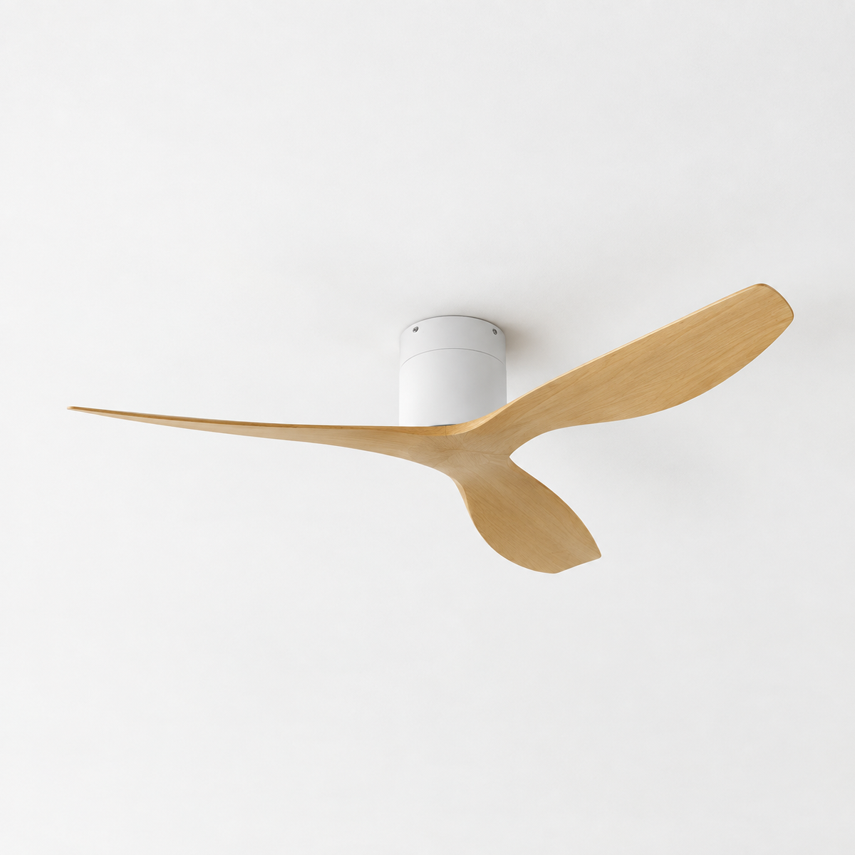 45/52 inch Modern Stylish LED Ceiling Fan with Light Remote Control 3 Blades Quiet Modern Design for Living Room Bedroom - Packshot