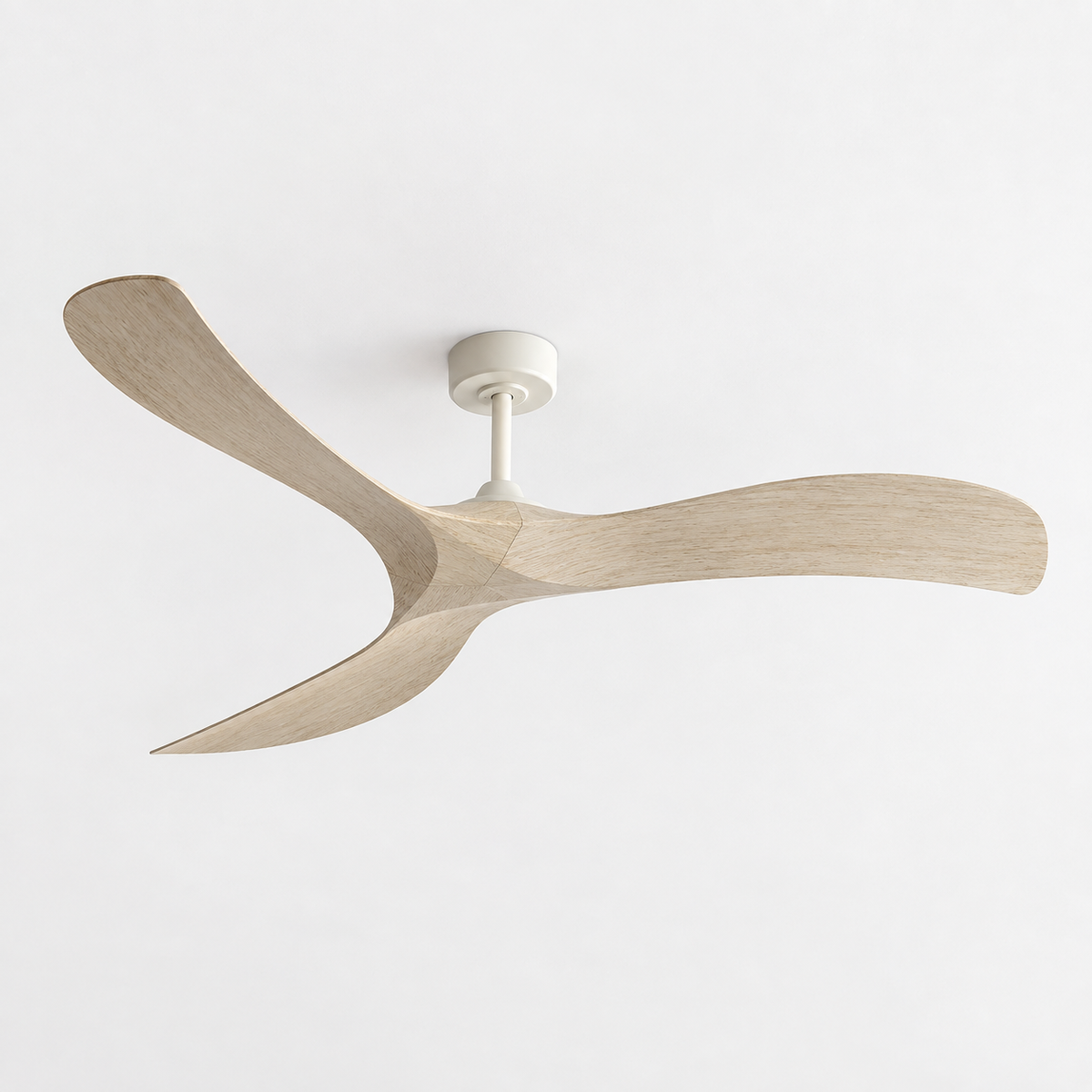 52 Inch Inverter Ceiling Fan No Light 3 ABS Blades 6 Speed Adjustable Ideal Home Ventilator for Living Room Bedroom/Hotel Office - Packshot