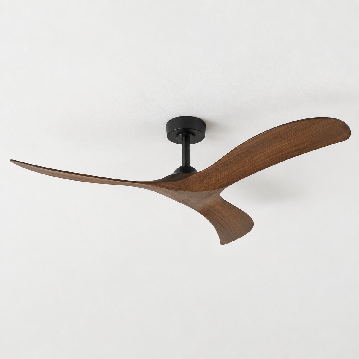 52 Inch Inverter Ceiling Fan No Light 3 ABS Blades 6 Speed Adjustable Ideal Home Ventilator for Living Room Bedroom/Hotel Office - Packshot